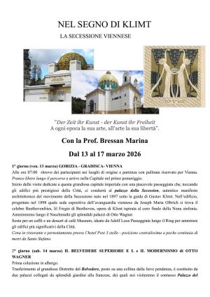 Gita a Vienna con la Prof.ssa Marina Bressan